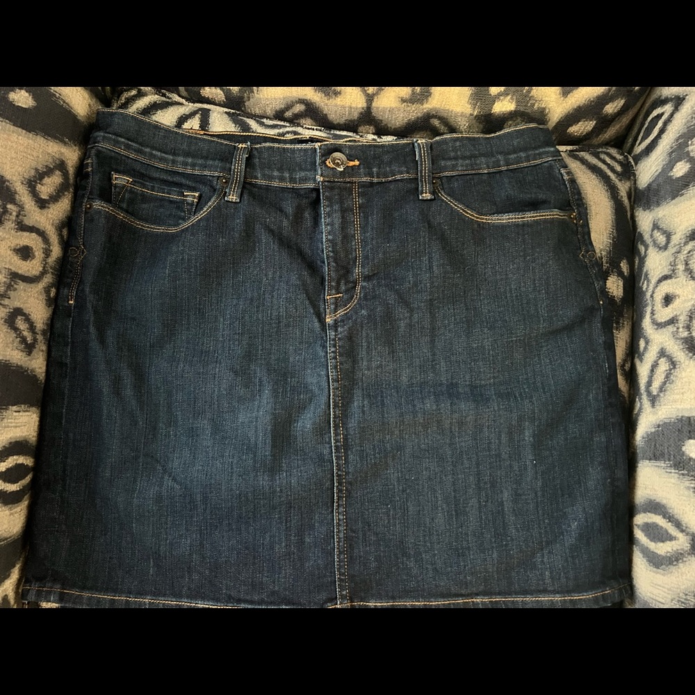 Lucky Jean skirt